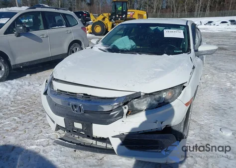 2016 Honda Civic Lx из США, поврежденный, VIN 19XFC2F57GE018531